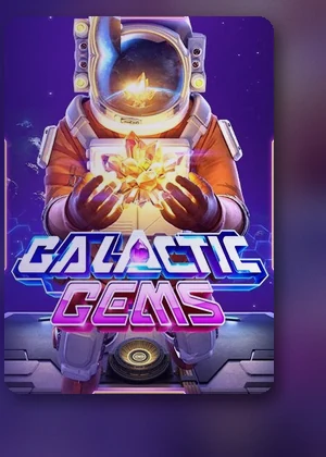 ปกเกมสล็อต Galactic Gems ในฮอลล์สล็อต 7QK